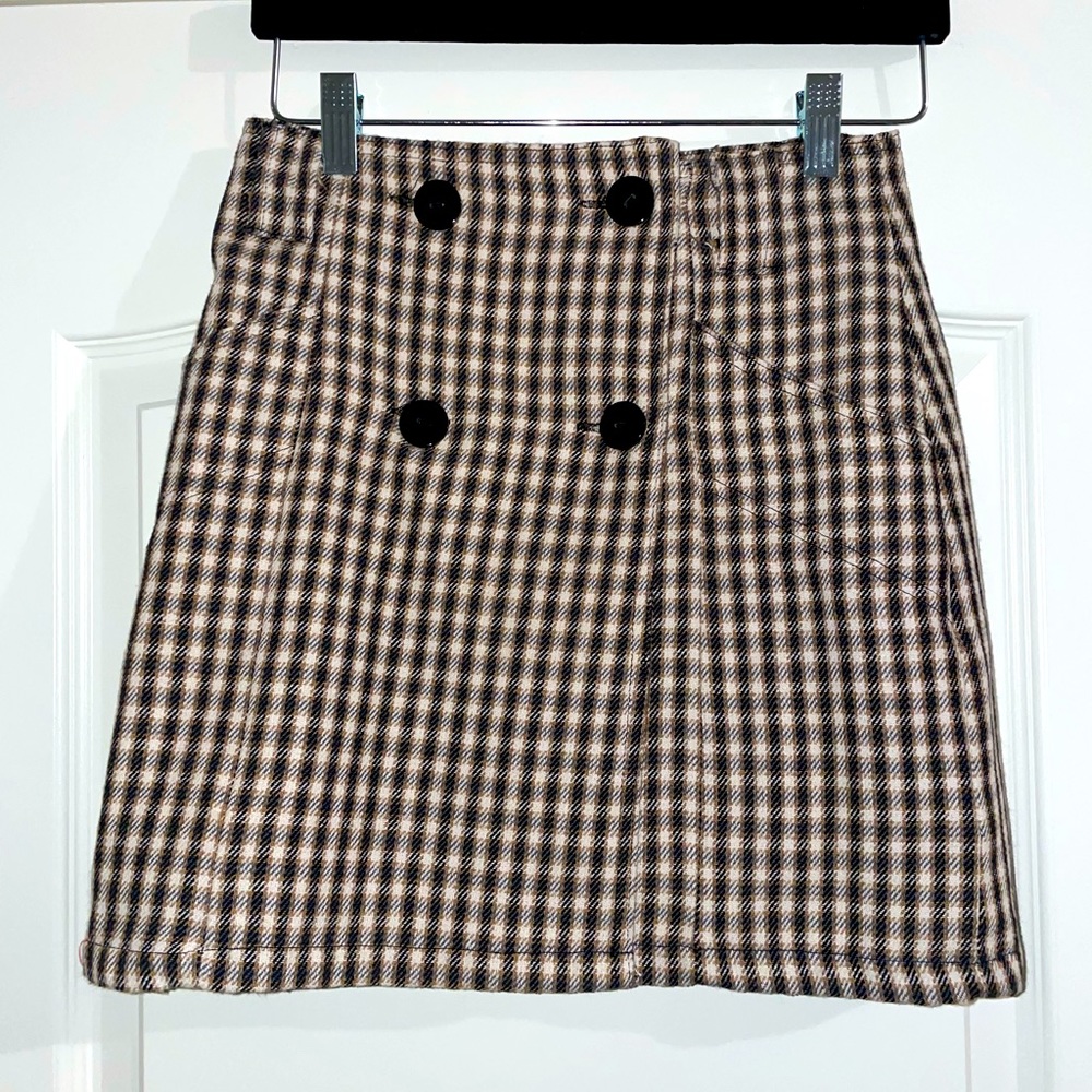 Forever 21 Plaid Skirt